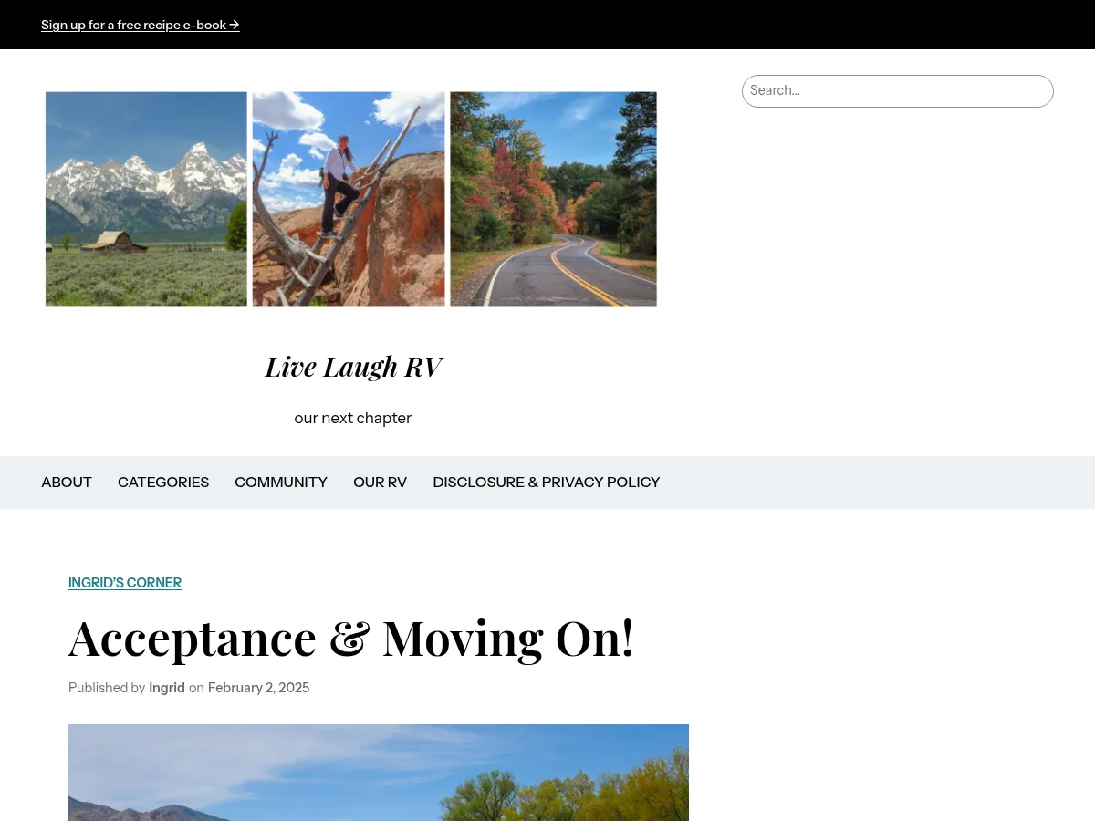 Live Laugh RV Screenshot