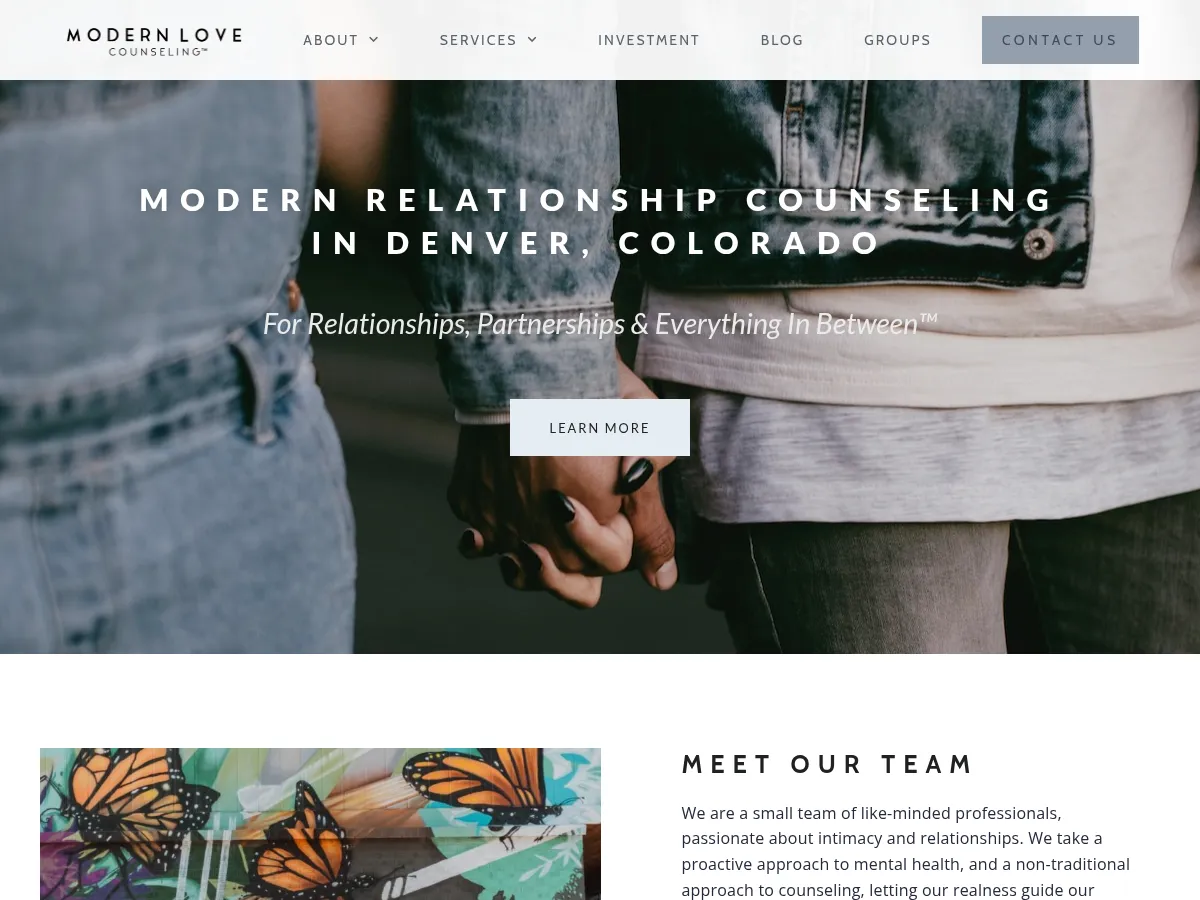 Modern Love Counseling Screenshot