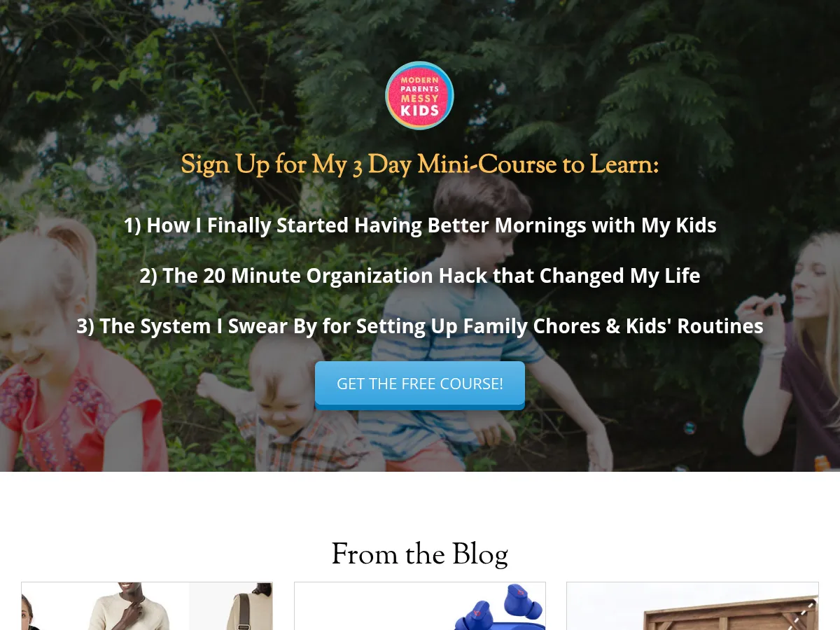 Modern Parents Messy Kids Screenshot