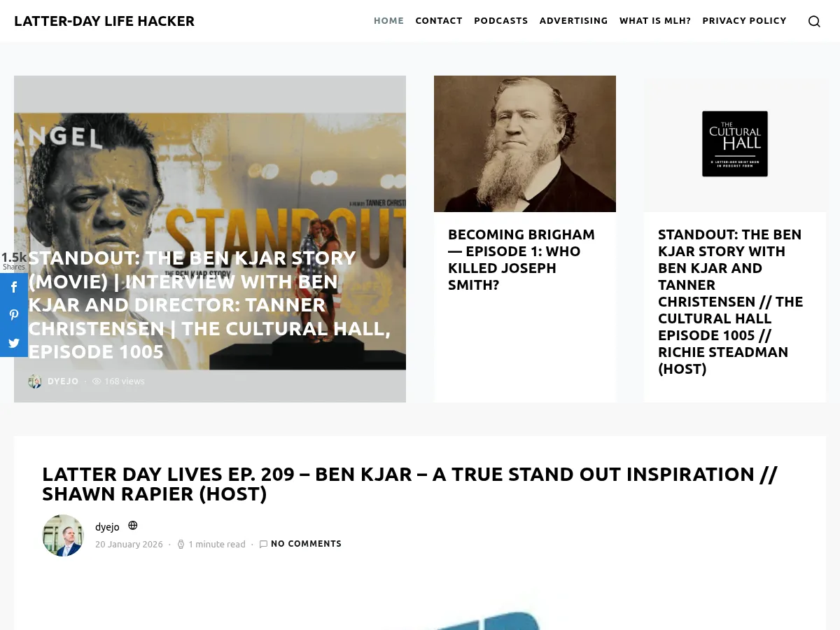 Mormon Life Hacker Screenshot