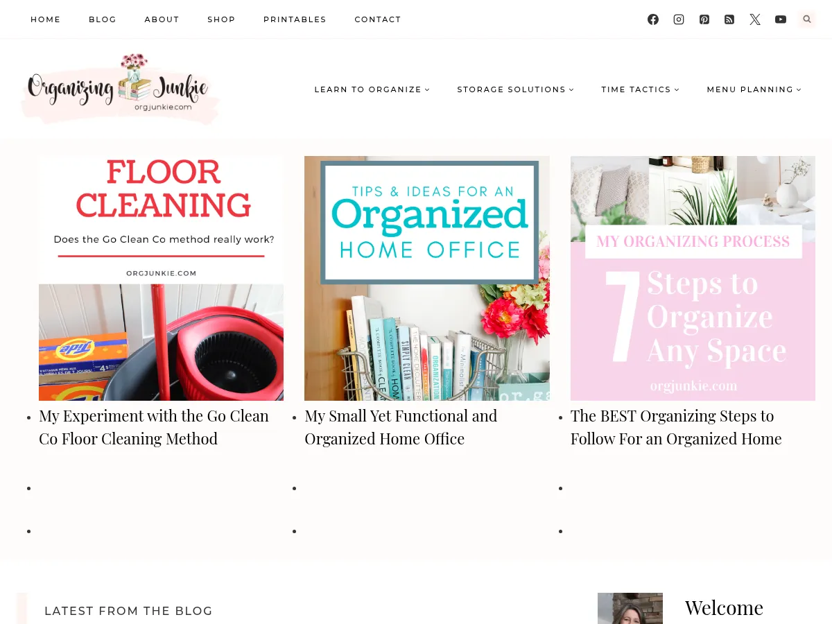 Org Junkie Screenshot