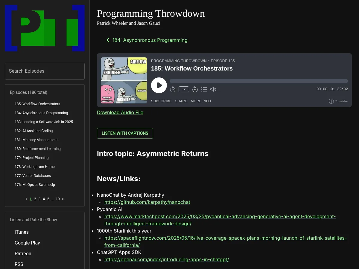 Programming Throwdown Screenshot