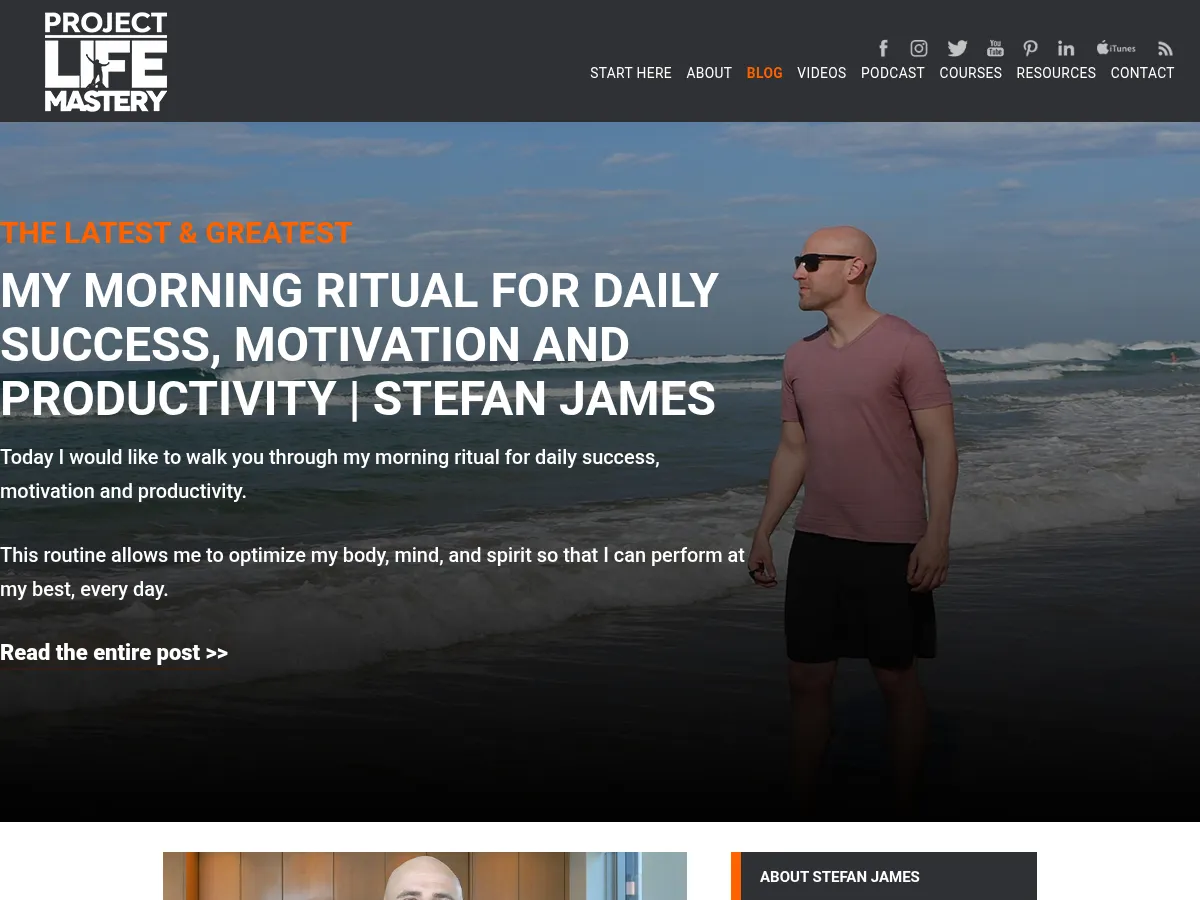 Project Life Mastery Screenshot