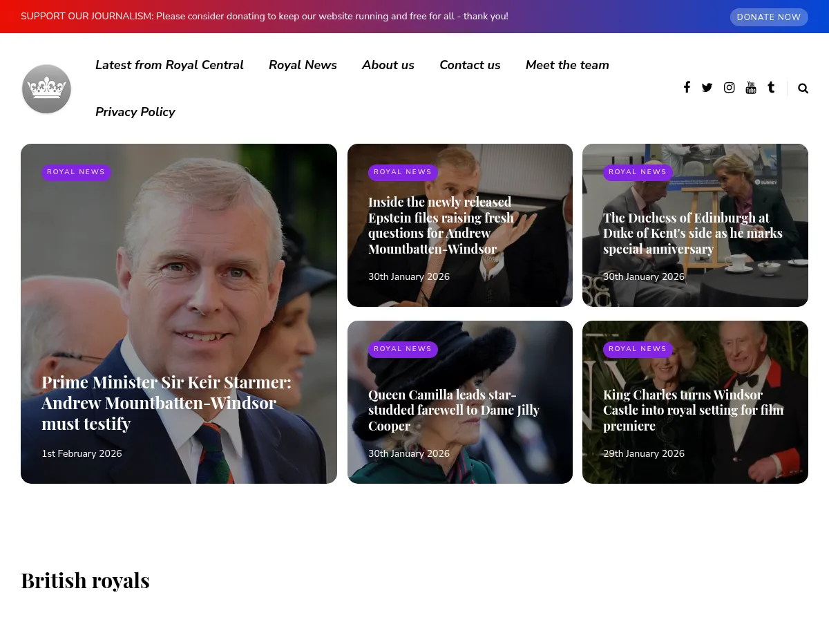 Royal Central Screenshot