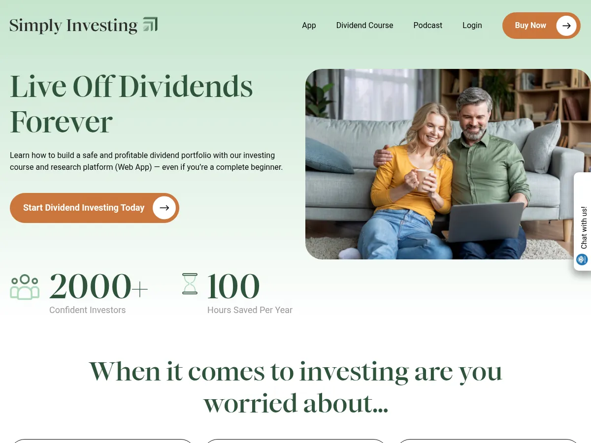 Simply Investing Screenshot