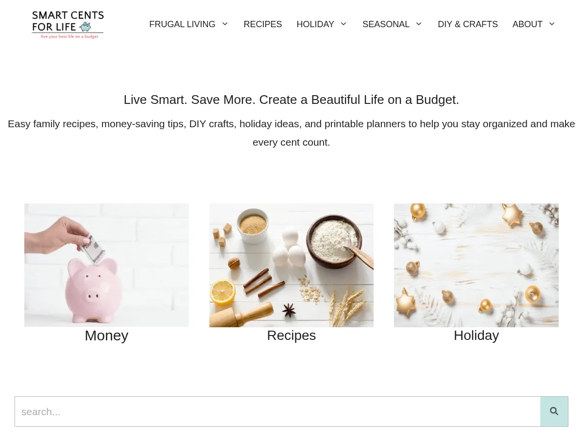 Smart Cents For Life Screenshot