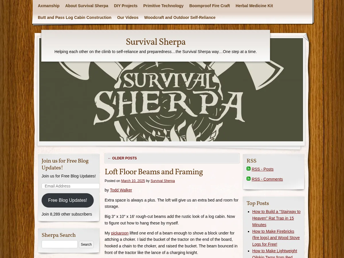 Survival Sherpa Screenshot