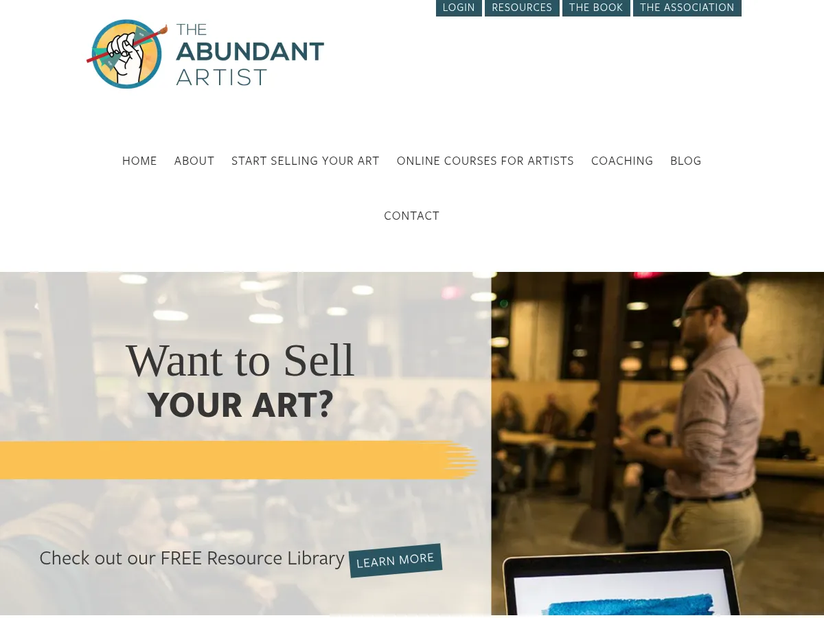 The Abundant Artist Screenshot