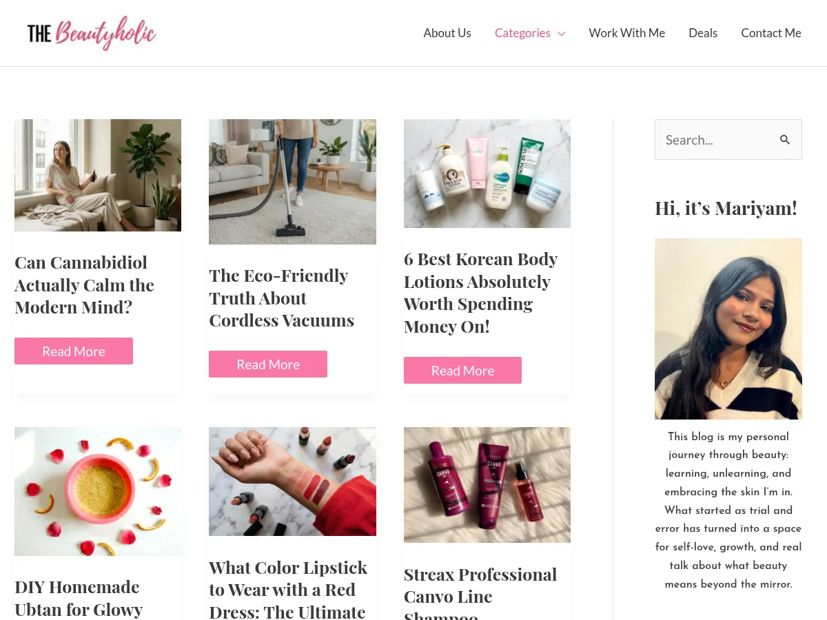 The Beautyholic Screenshot