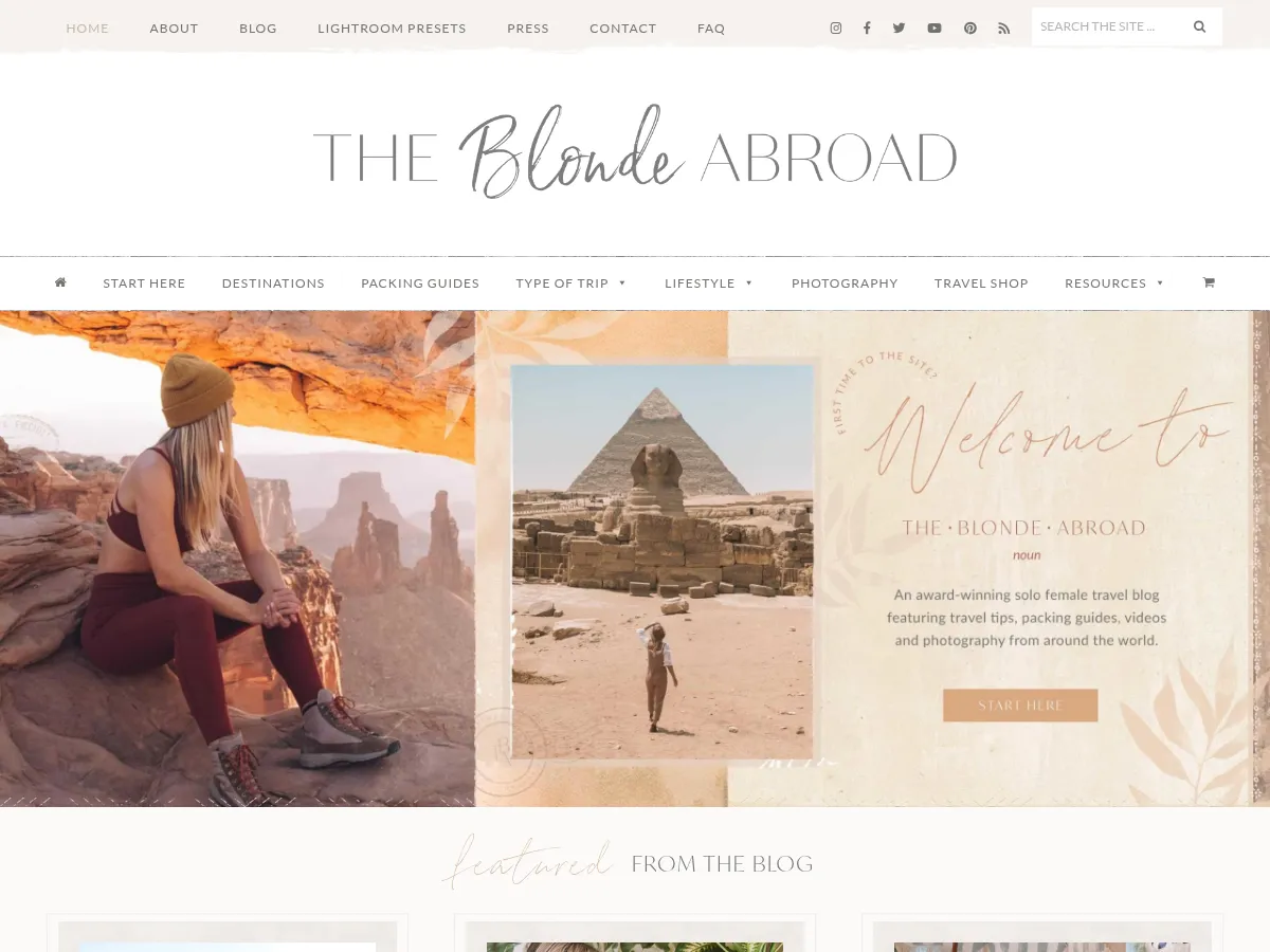 The Blonde Abroad Screenshot