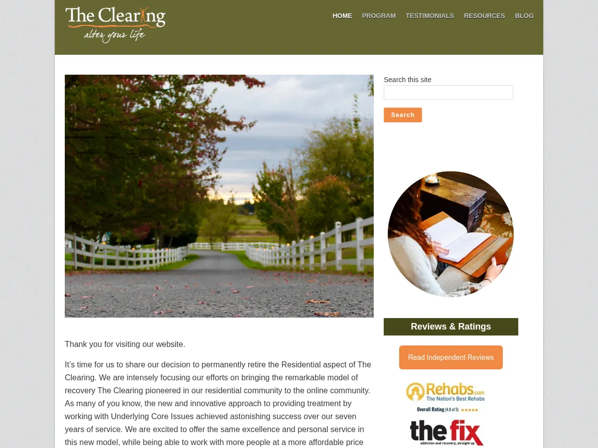 The Clearing Screenshot