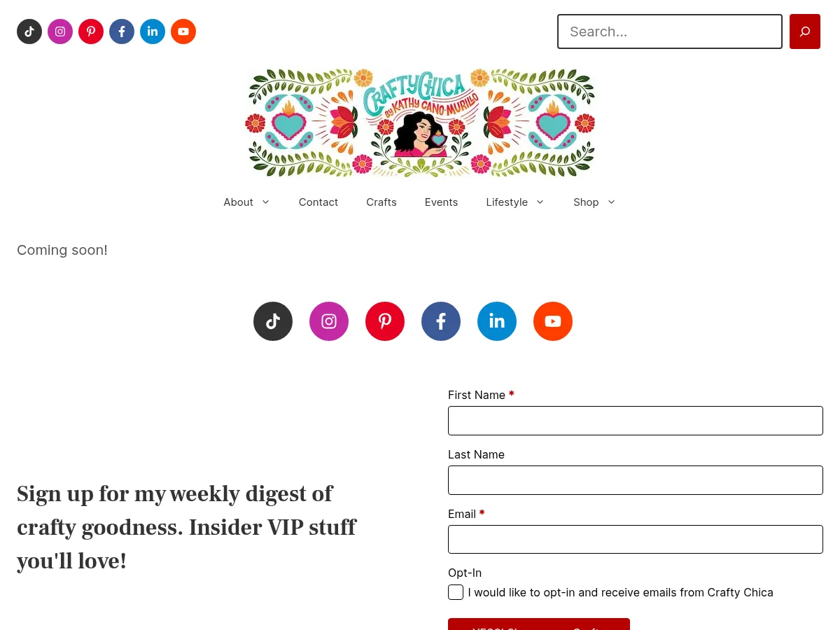 The Crafty Chica Screenshot