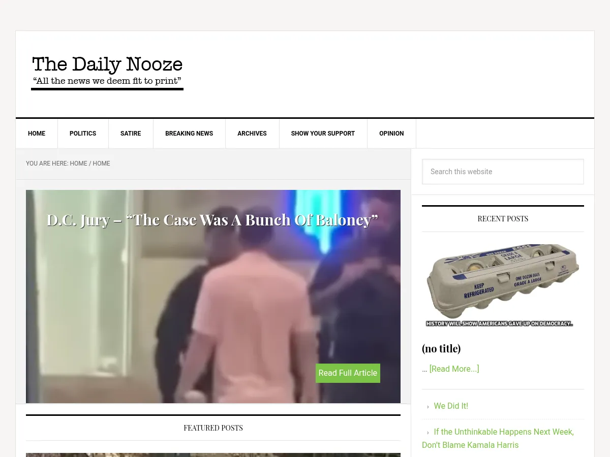 The Daily Nooze Screenshot