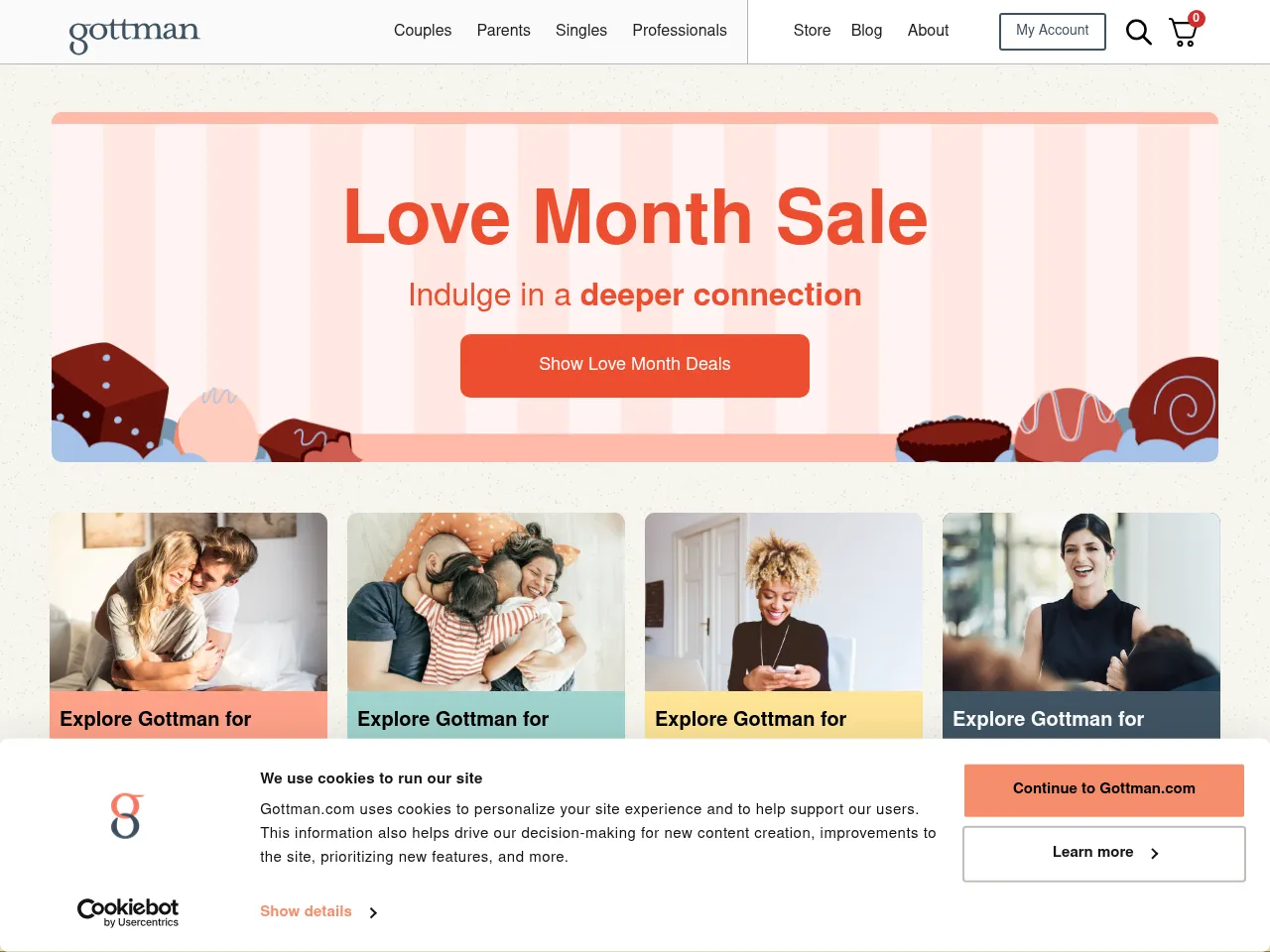 The Gottman Institute Screenshot
