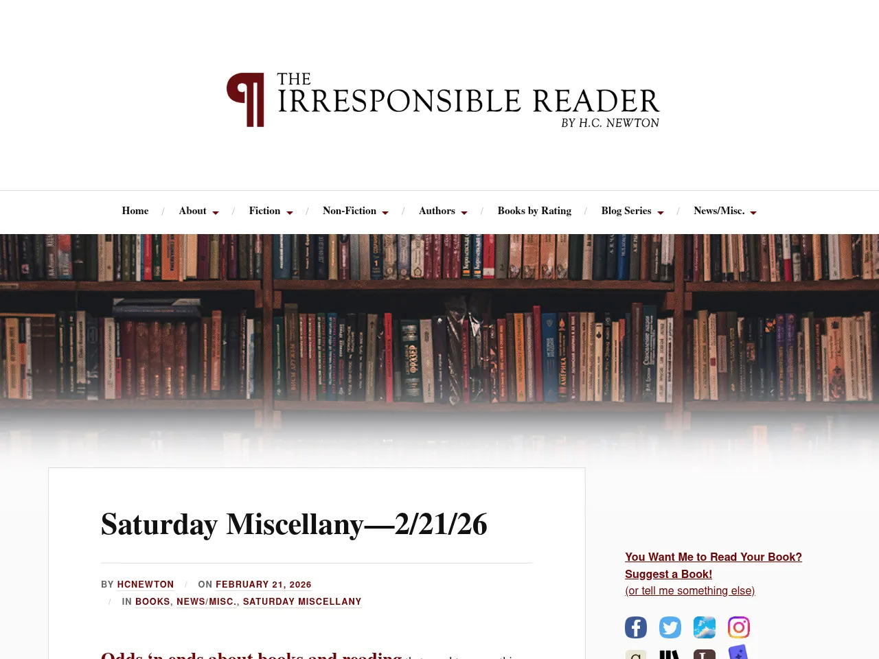 The Irresponsible Reader