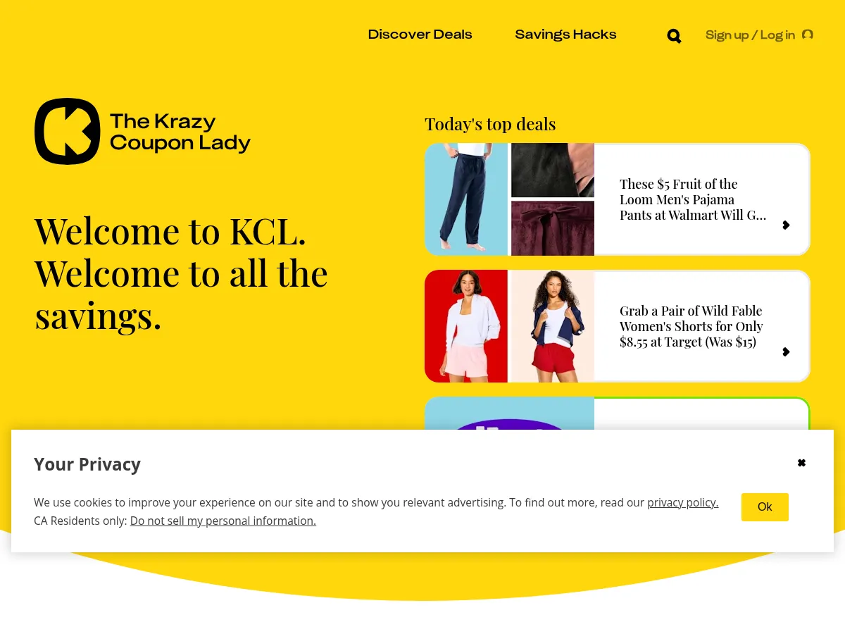 The Krazy Coupon Lady Screenshot