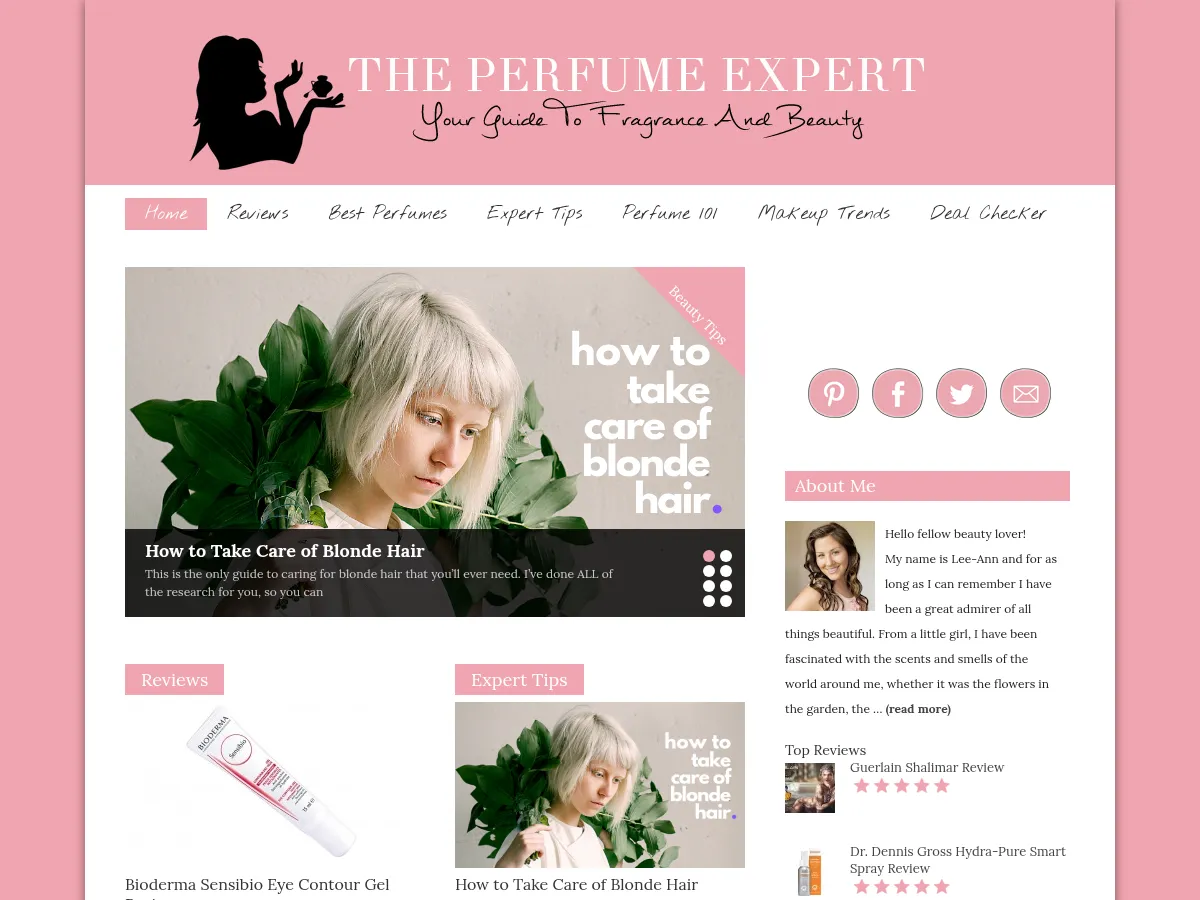 The Perfume Expert Screenshot