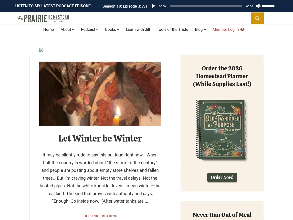 The Prairie Homestead Screenshot