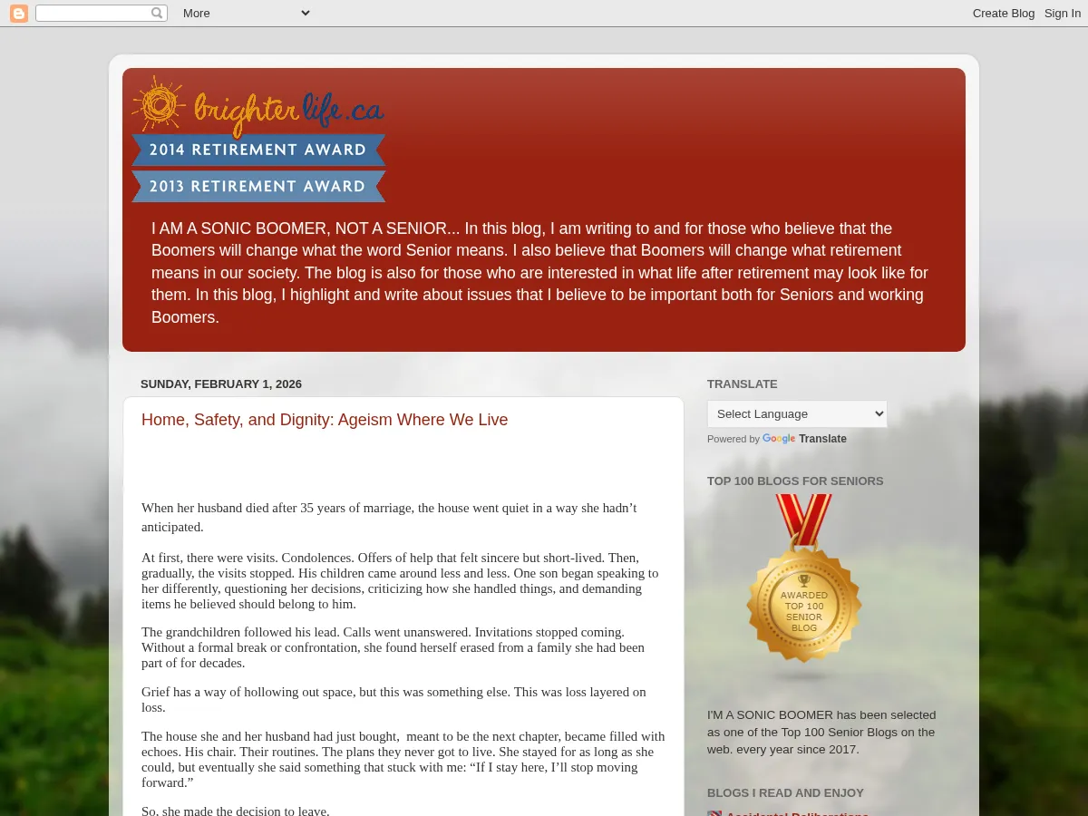 The Senior List Screenshot