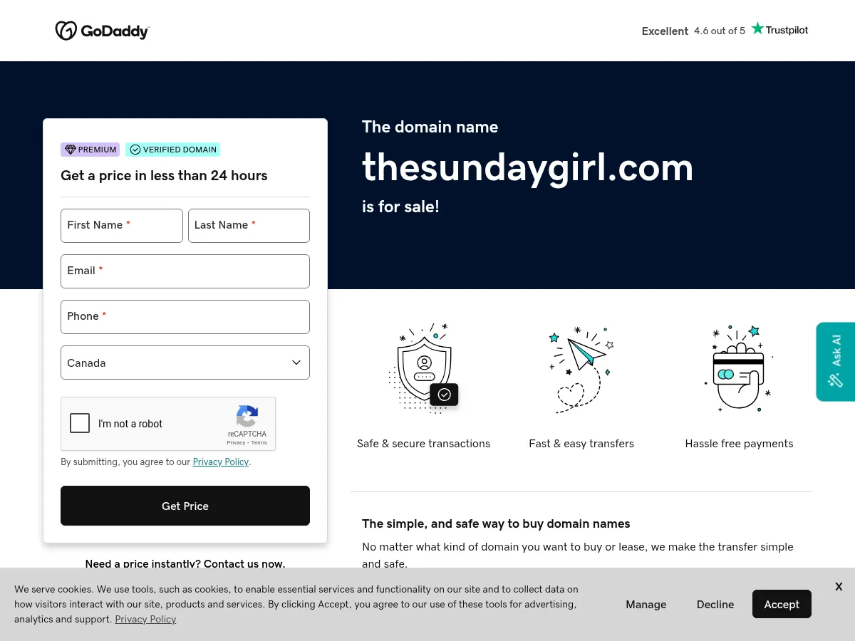 The Sunday Girl Screenshot