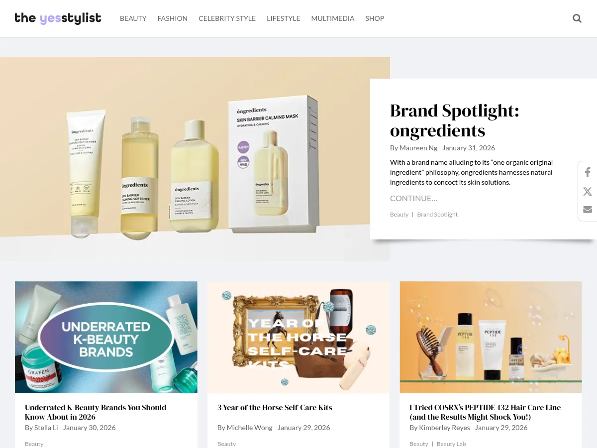 The YesStylist Screenshot