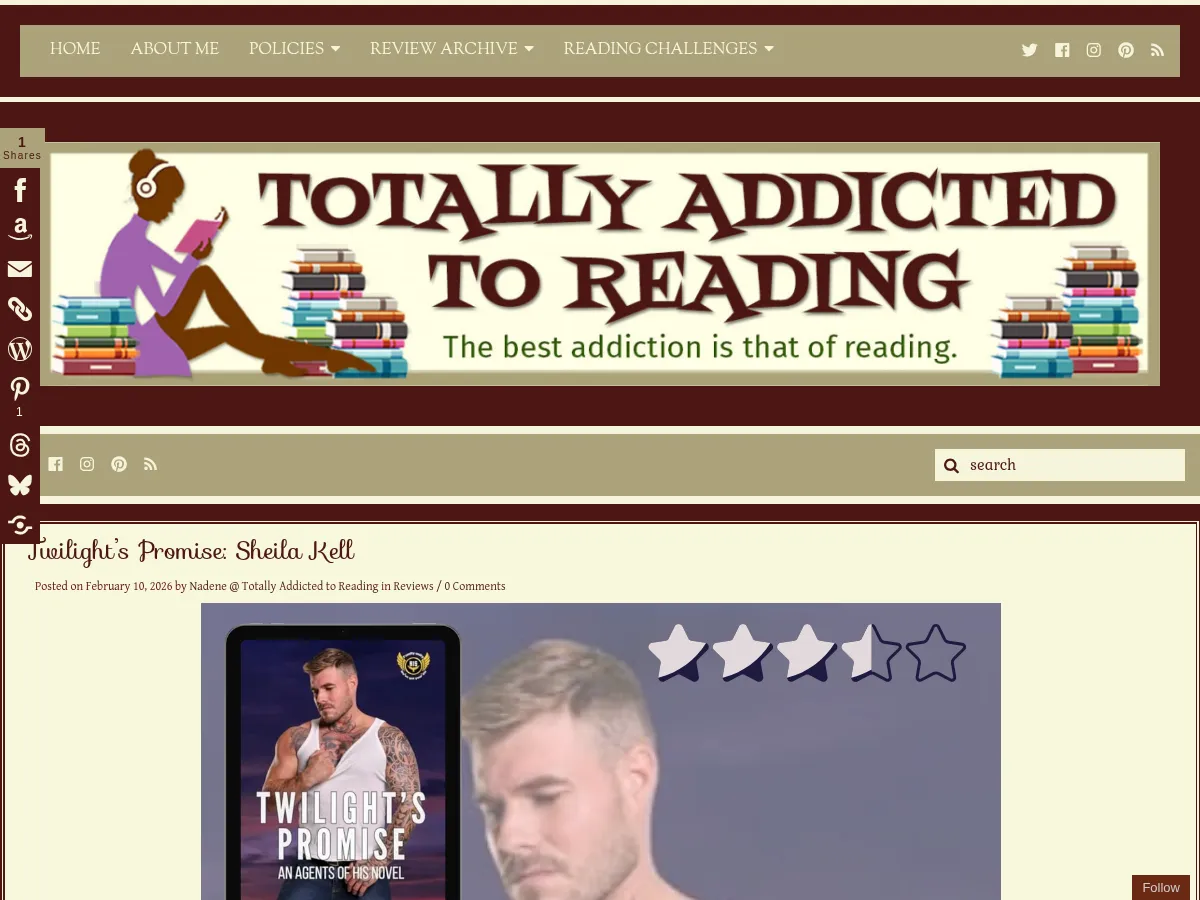 Totally Addicted to Reading Screenshot