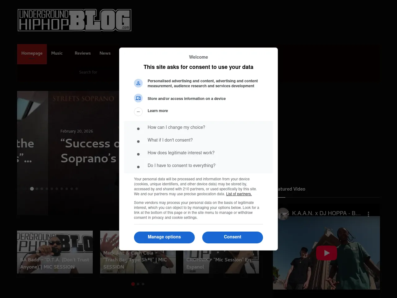 Underground Hip Hop Blog