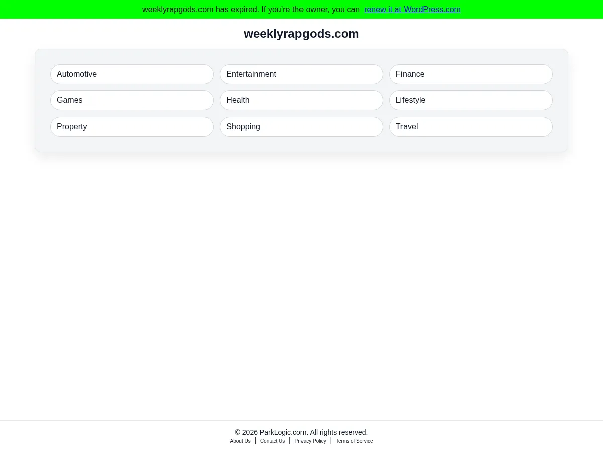 Weekly Rap Gods Screenshot