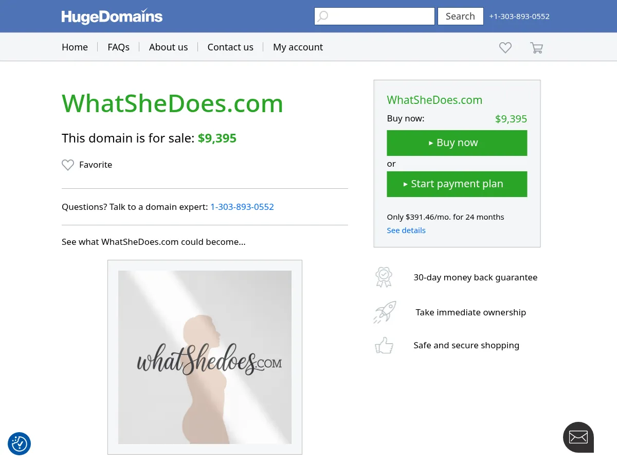 What She Does Screenshot