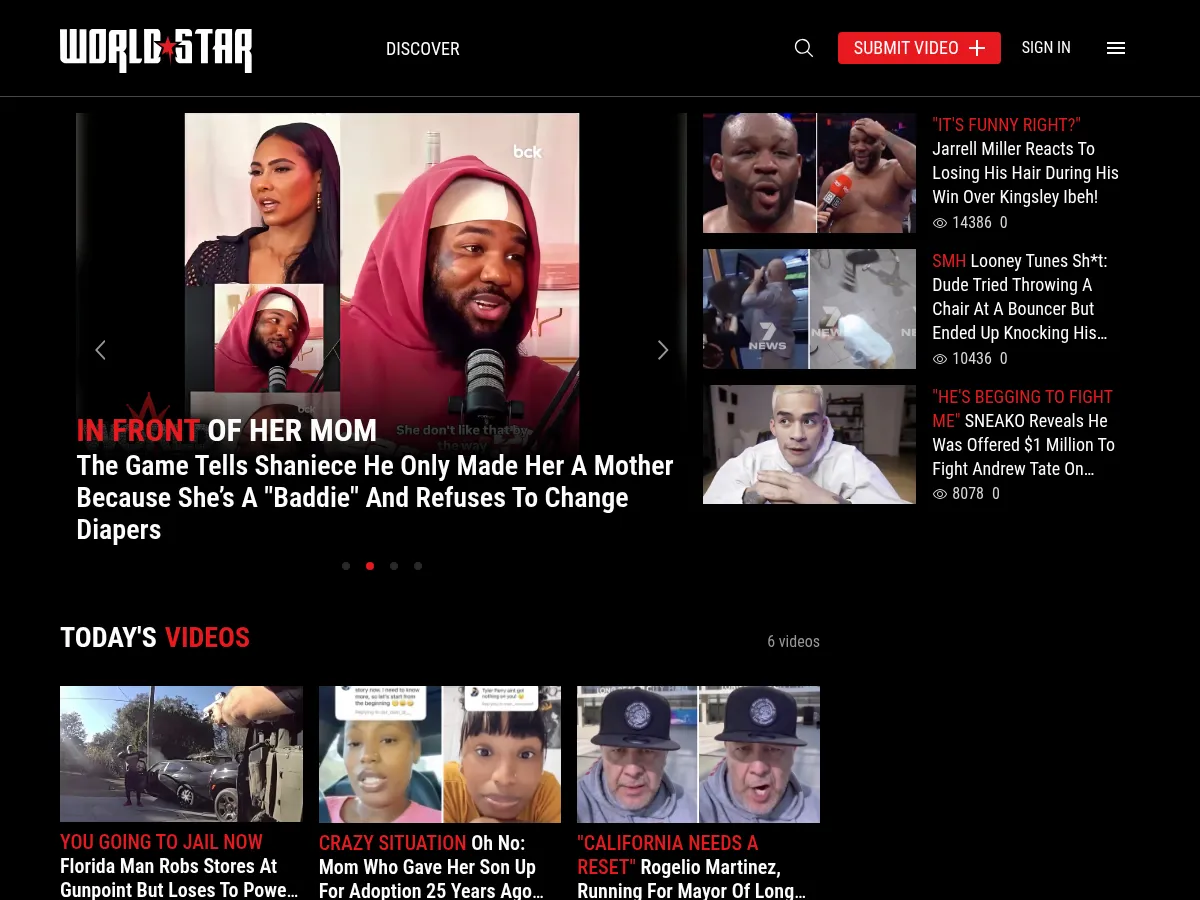 WorldStar HipHop Screenshot