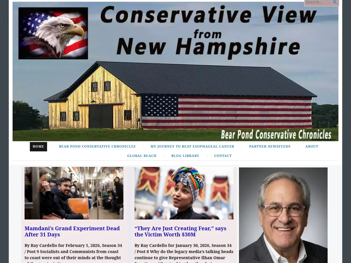 A Conservative View From New Hampshire Screenshot