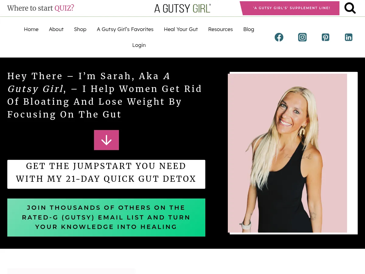 A Gutsy Girl Screenshot