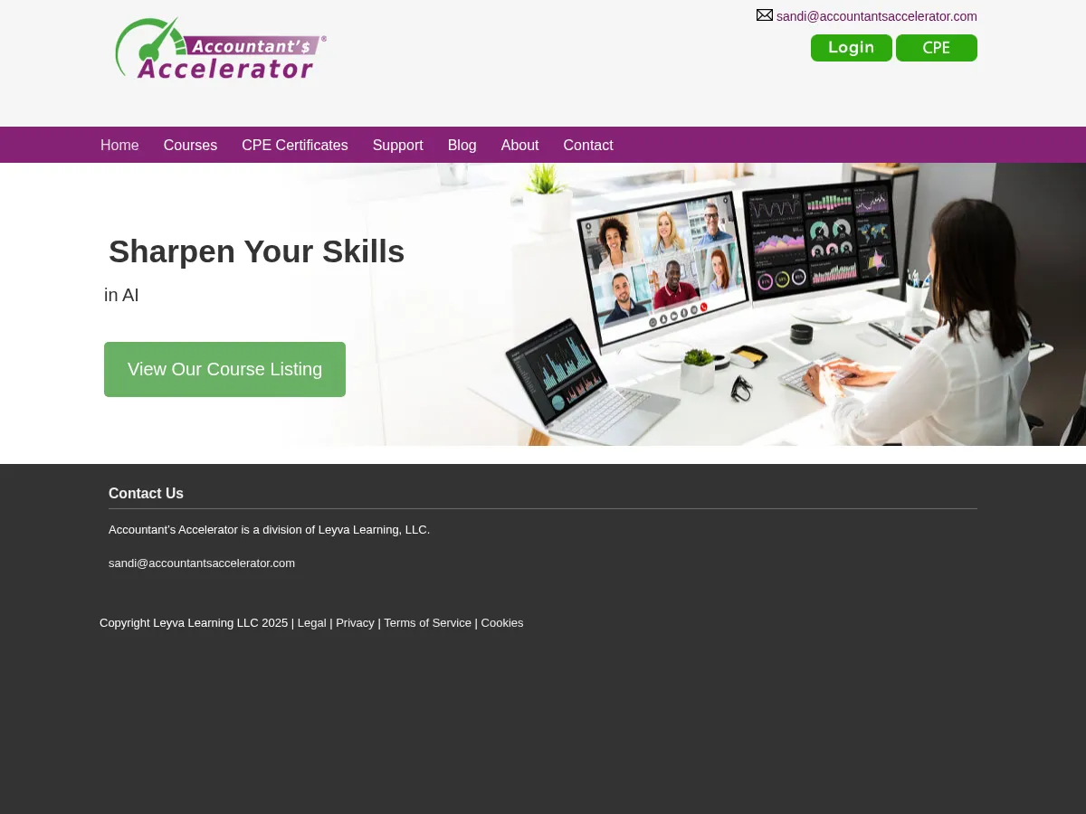 Accountants Accelorator Screenshot