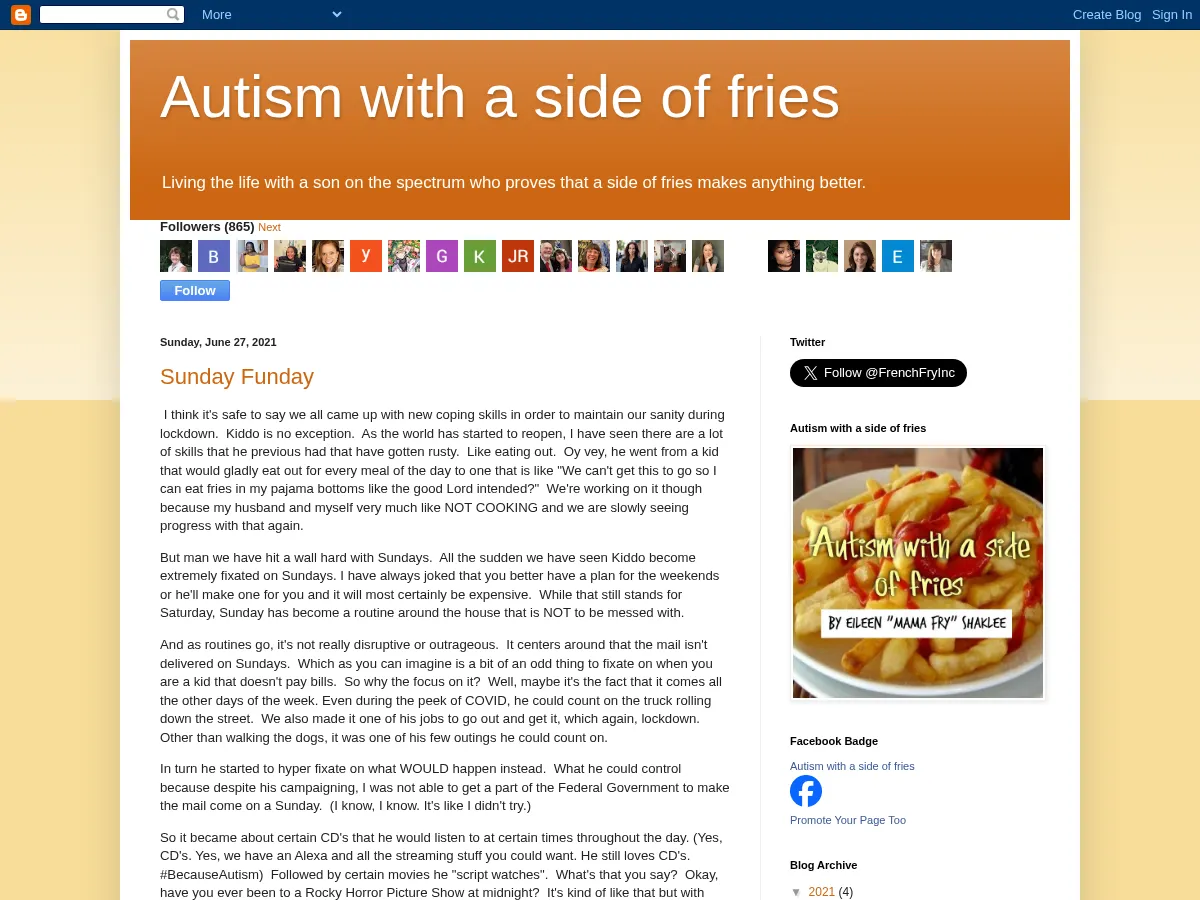 Autism with a Side of Fries Screenshot