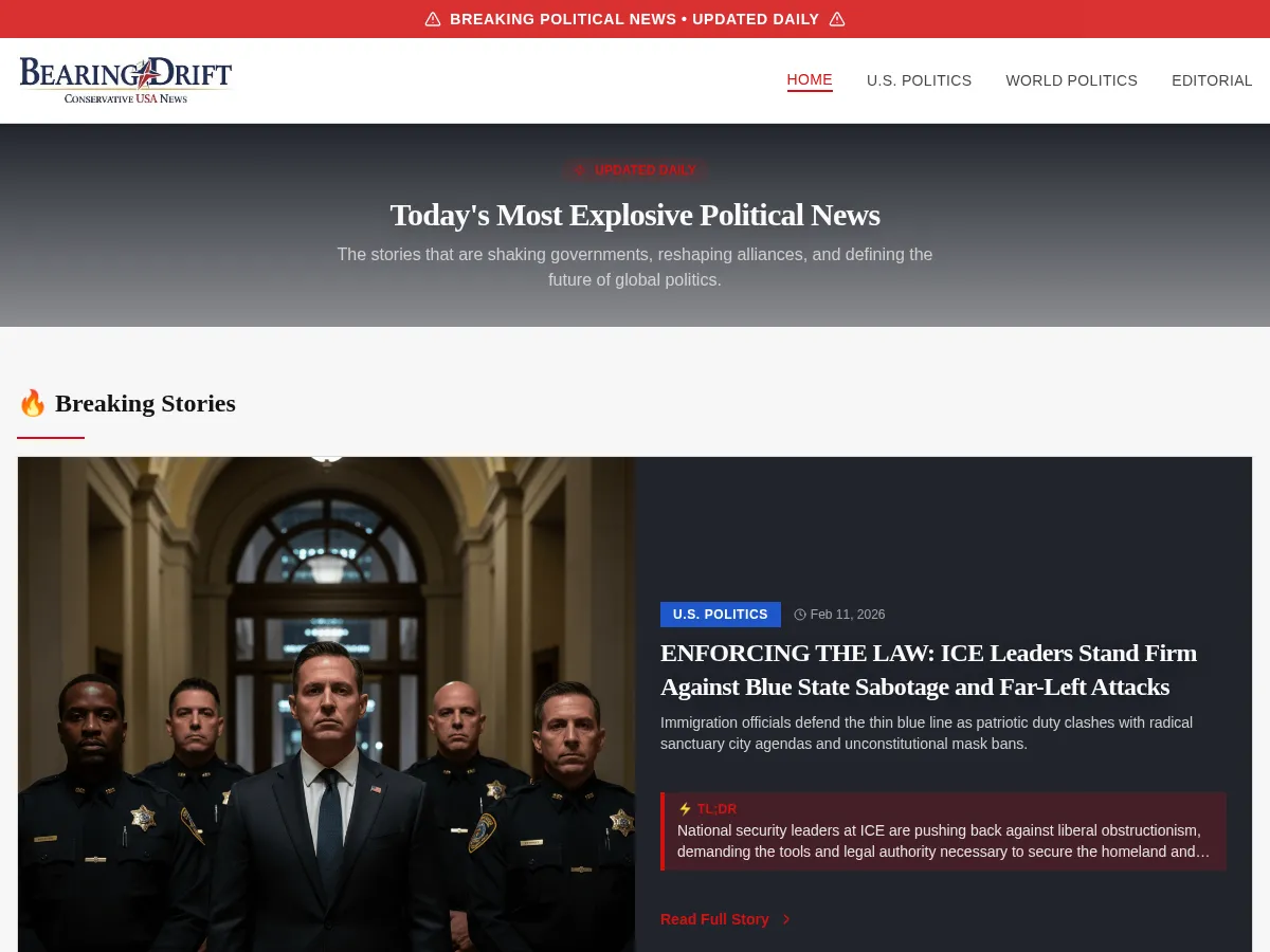 Bearing Drift Screenshot