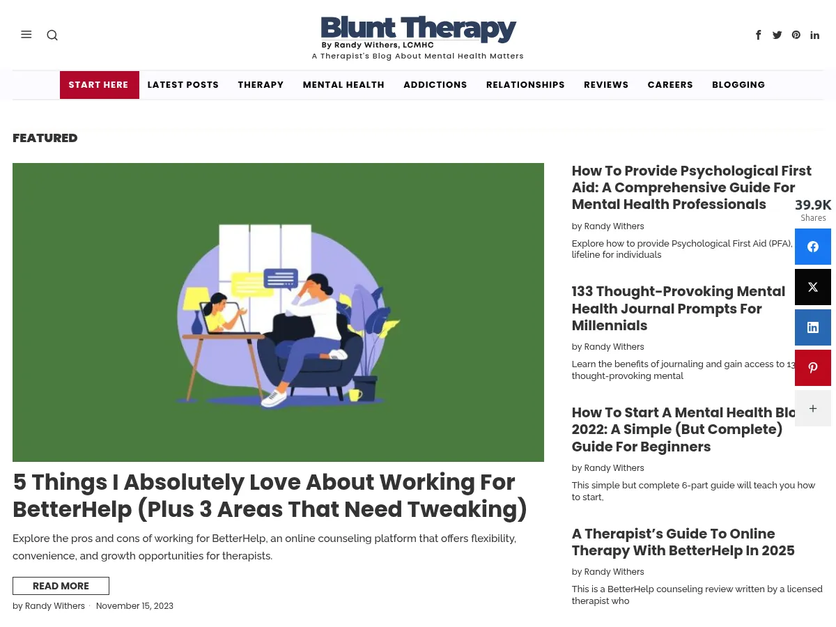 Blunt Therapy Screenshot