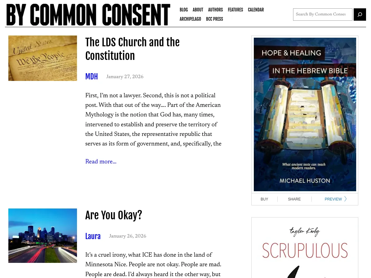 By Common Consent Screenshot