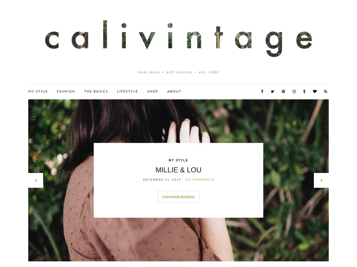 Calivintage Screenshot