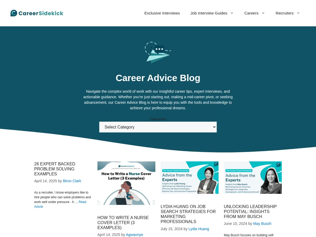 Career Sidekick Screenshot