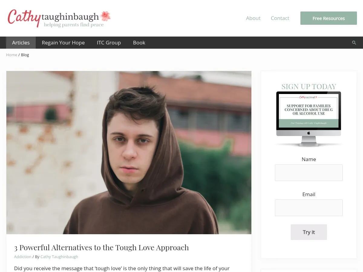 Cathy Taughinbaugh Screenshot