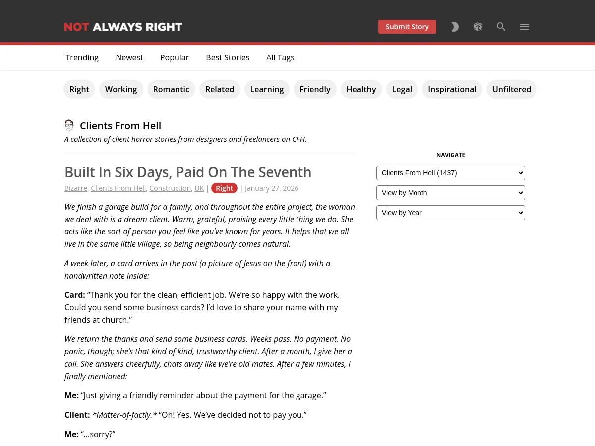 Clients From Hell Screenshot