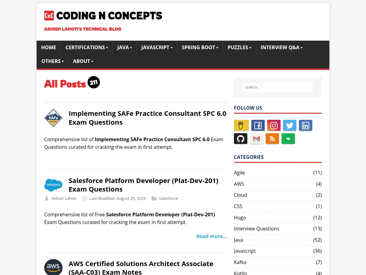 Coding N Concepts Screenshot