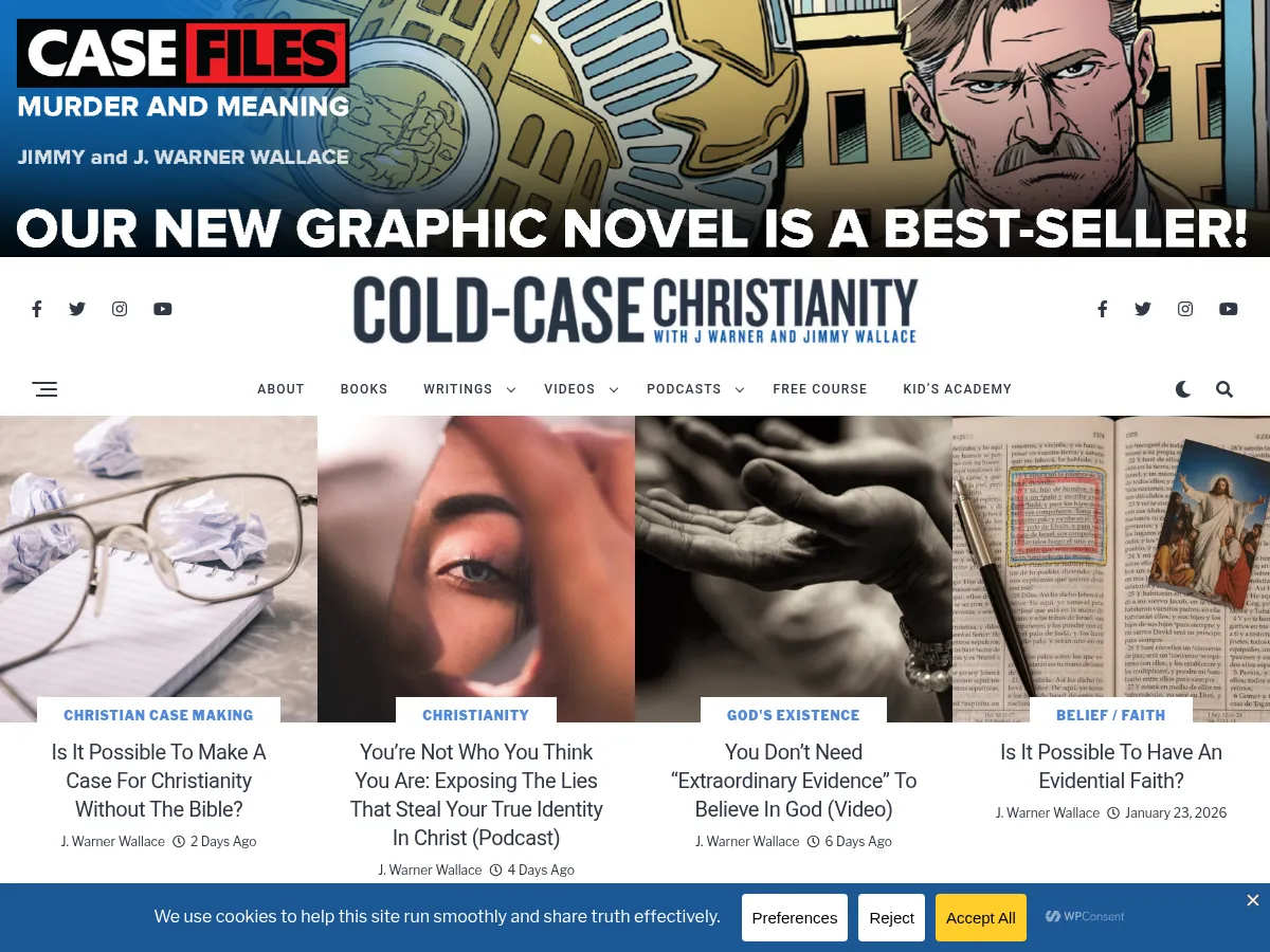Cold Case Christianity Screenshot