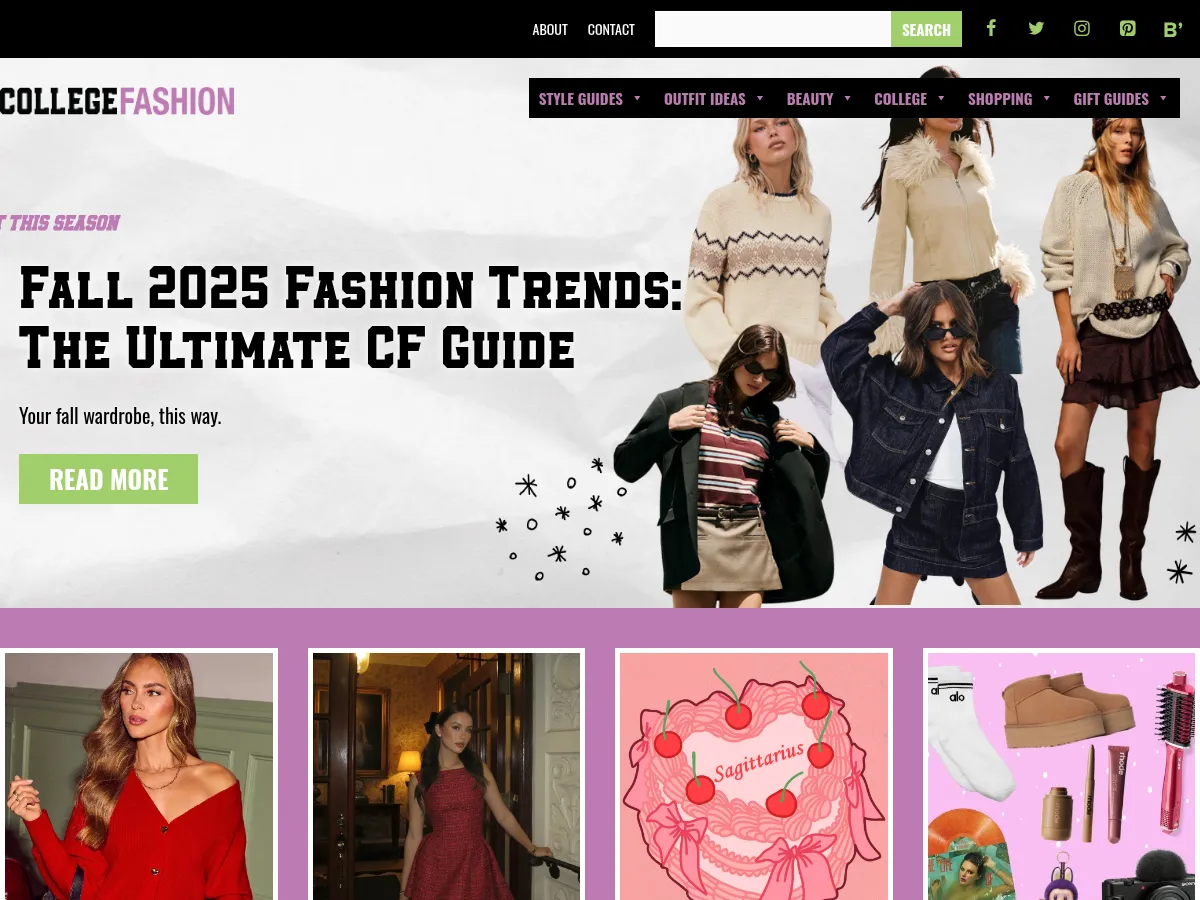 College Fashion Screenshot