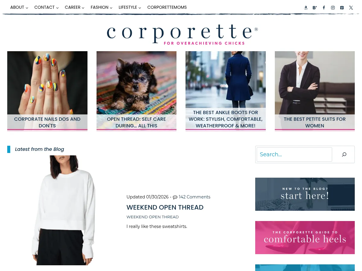 Corporette Screenshot