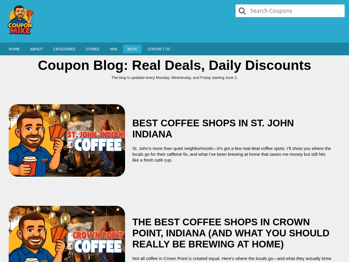 Coupon Mike Screenshot