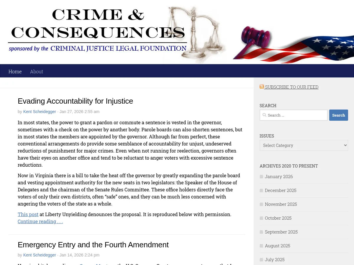 Crime & Consequences Screenshot