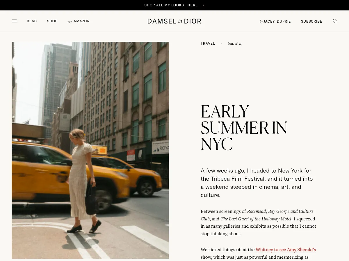 Damsel in Dior Screenshot