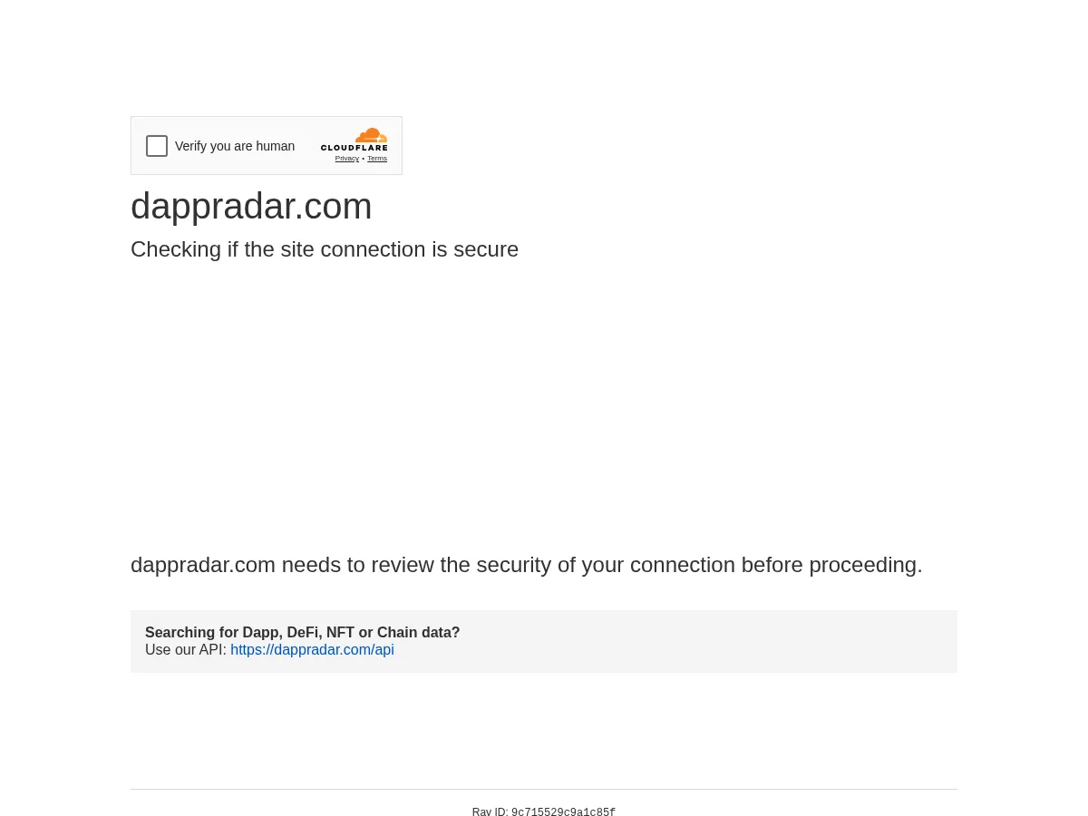 DappRadar Blog Screenshot