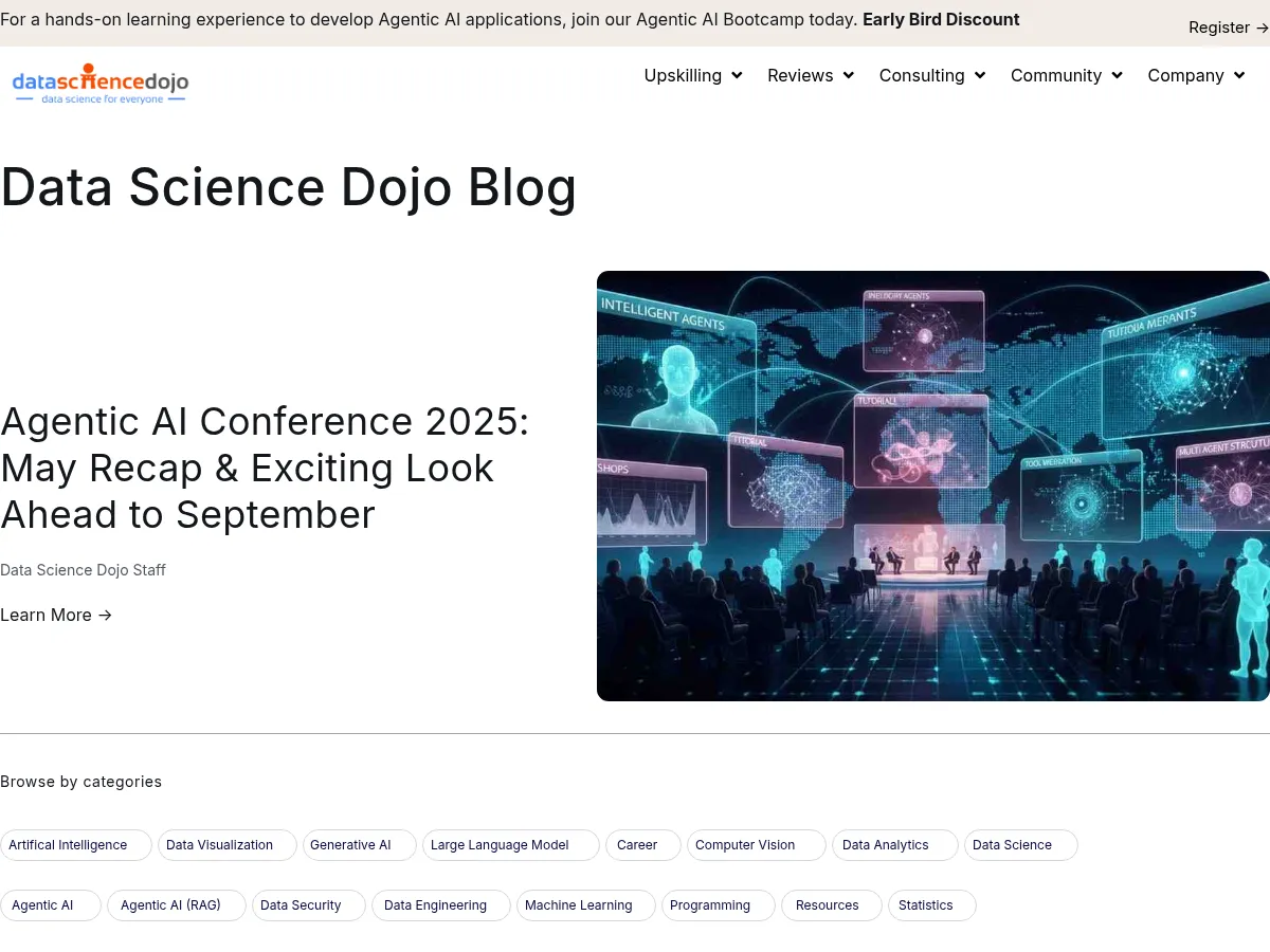 Data Science Dojo Screenshot